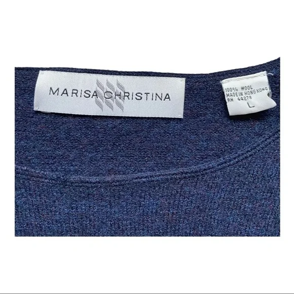 Marisa Christina Women's 100% Wool Sweater - Picture 2 of 5